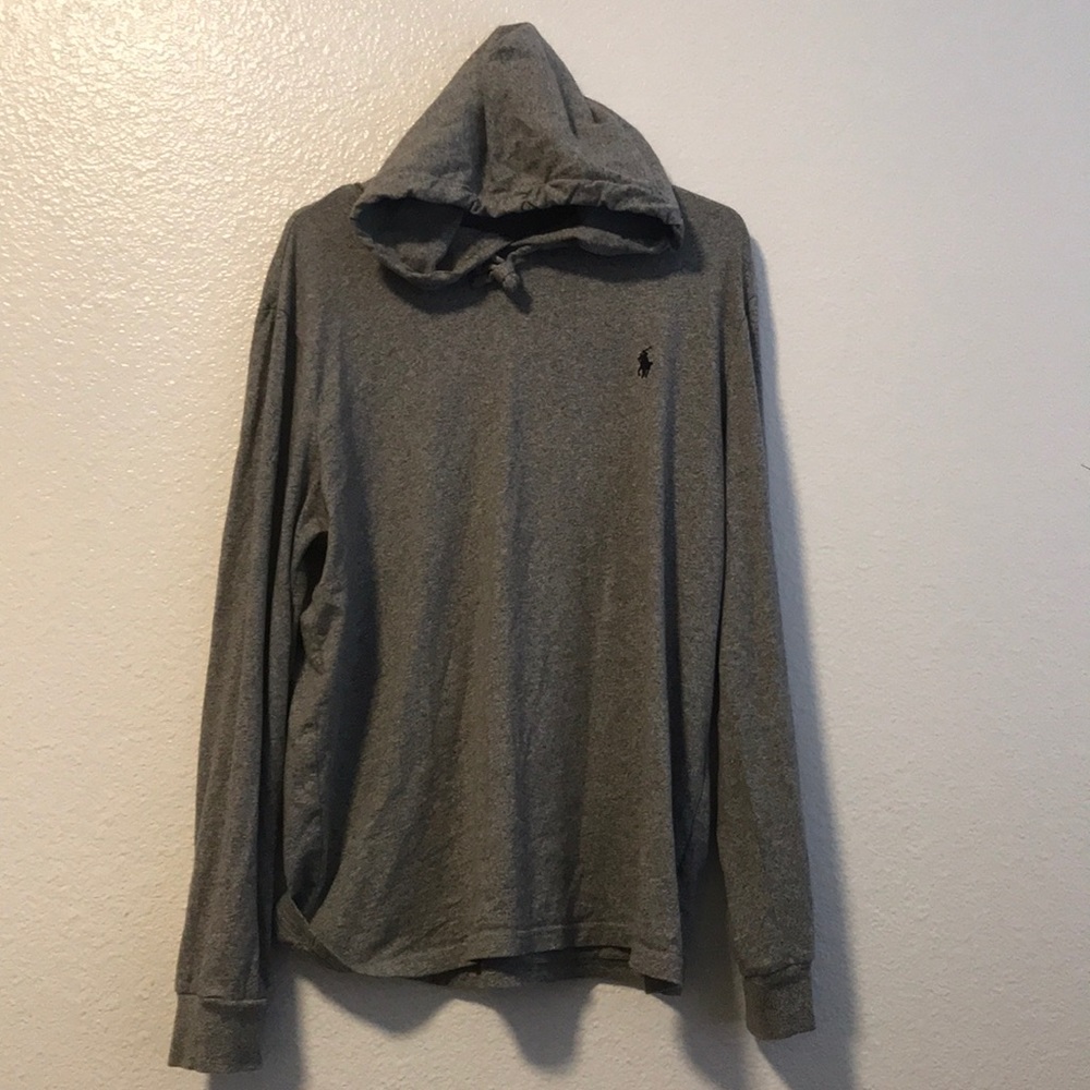 Polo gray light sweatshirt